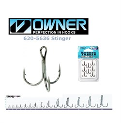 OWNER ST-36 Stinger trekrog 7 stk - Str 4